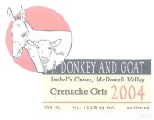 驢子與山羊伊莎貝爾歌海娜桃紅葡萄酒(A Donkey and Goat Isabel's Cuvee Grenache Rose, McDowell Valley, USA)