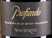 神秘谷深度紅葡萄酒(Valle Secreto Profundo, Cachapoal Valley, Chile)