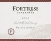 堡壘莊園小西拉干紅葡萄酒(Fortress Vineyards Petite Sirah, Red Hills Lake County, USA)