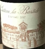 拉巴士德酒莊紅葡萄酒(Chateau La Bastide L O'ptimee, France)