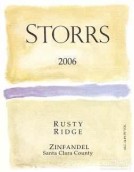 Storrs Winery Rusty Ridge Zinfandel, Santa Clara County, USA