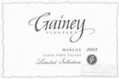 蓋尼限量精選梅洛干紅葡萄酒(Gainey Limited Selection Merlot, Santa Ynez Valley, USA)