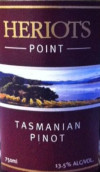 赫瑞角酒莊皮諾干紅葡萄酒(Heriots Point Pinot, Tasmania, Australia)