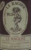 拉格斯酒莊超級(jí)瓦坡里切拉紅葡萄酒(Le Ragose Valpolicella Classico Superiore DOCG, Veneto, Italy)