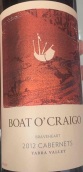 魁歌之船酒莊赤霞珠干紅葡萄酒(Boat O' Craigo Braveheart Cabernets, Yarra Valley, Australia)