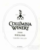 哥倫比亞莊雷司干白葡萄酒(Columbia Winery Riesling, Columbia Valley, USA)