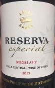 羅斯柴爾德男爵特選珍藏梅洛干紅葡萄酒(Baron Philippe de Rothschild Reserva Especial Merlot, Central Valley, Chile)