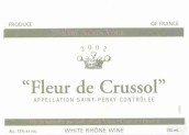 阿蘭·沃歌酒莊克魯索之花白葡萄酒(Domaine Alain Voge Fleur de Crussol, Saint-Peray, France)