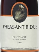 孔雀園黑皮諾干紅葡萄酒(Pheasant Ridge Pinot Noir,Texas High Plains,USA)