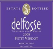 德爾夫斯味而多干紅葡萄酒(DelFosse Petit Verdot, Monticello, USA)