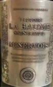 波美圣保羅米內瓦紅葡萄酒(Terroir la Baume Saint-Paul Minervois, Languedoc-Roussilon, France)