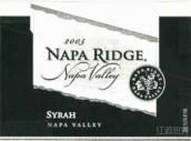 Napa Ridge Syrah, Napa Valley, USA