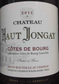 Chateau Haut Jongay,Cotes De Bourg,France