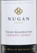 奴甘第三代系列赤霞珠-西拉混釀干紅葡萄酒(Nugan Estate Third Generation Cabernet Shiraz, South Eastern Australia, Australia)