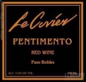 居維葉懺悔干紅葡萄酒(Le Cuvier Pentimento, Paso Robles, USA)