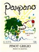 潘帕諾酒莊灰皮諾干白葡萄酒(Pampano Wines Pinot Grigio, San Juan, Argentina)