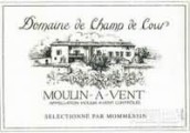 摩曼森酒莊法庭園干紅葡萄酒(Mommessin Domaine de Champ de Cour, Moulin-a-Vent, France)