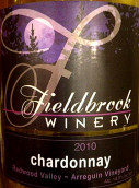 菲德布魯克愛麗吉恩園霞多麗干白葡萄酒(Fieldbrook Arreguin Vineyard Chardonnay, Redwood Valley, USA)