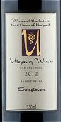 優(yōu)萊百利桑嬌維塞干紅葡萄酒(Uleybury Sangiovese, South Australia, Australia)