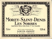 路易亞都索博（莫雷-圣丹尼一級(jí)園）紅葡萄酒(Louis Jadot Les Sorbes, Morey-Saint-Denis Premier Cru, France)