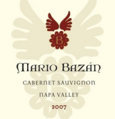 馬里奧巴贊赤霞珠干紅葡萄酒(Mario Bazan Cellars Cabernet Sauvignon, Napa Valley, USA)