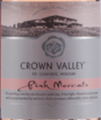 冠谷酒莊莫斯卡托甜桃紅起泡酒(Crown Valley Winery Sparking Pink Moscato, Missouri, USA)