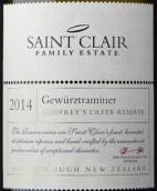 圣克萊爾戈弗雷溪珍藏瓊瑤漿白葡萄酒(Saint Clair Godfrey's Creek Reserve Gewurztraminer, Marlborough, New Zealand)