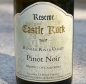 石堡黑皮諾干紅葡萄酒（索諾瑪縣）(Castle Rock Winery Pinot Noir, Sonoma County, USA)