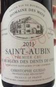 美西簡丹慕格（圣歐班一級園）紅葡萄酒(Domaine des Meix Les Murgers des Dents de Chien, Saint-Aubin Premier Cru, France)