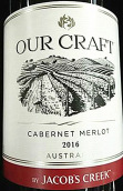 杰卡斯作品系列赤霞珠-梅洛紅葡萄酒(Jacob's Creek Our Craft Cabernet Merlot, Australia)