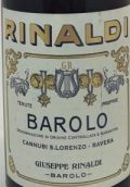 里納爾迪酒莊卡努比圣洛倫佐雷維拉巴羅洛紅葡萄酒(Giuseppe Rinaldi Cannubi San Lorenzo Ravera Barolo DOCG, Piedmont, Italy)