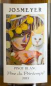乔士迈酒庄春天白皮诺白葡萄酒(Josmeyer Mise du Printemps Pinot Blanc, Alsace, France)