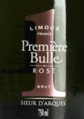 阿爾克酒莊利穆第一氣泡干型桃紅起泡酒(Sieur d'Arques Cremant de Limoux Premiere Bulle Rose, Languedoc-Roussillon, France)