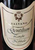 薩爾瓦諾酒莊吉提里姆內(nèi)比奧羅紅葡萄酒(Salvano Gentilium Nebbiolo, Langhe, Italy)