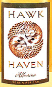 鷹港酒莊阿爾巴利諾干白葡萄酒(Hawk Haven Albarino, New Jersey, USA)