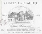 柏龍酒莊紅葡萄酒(Chateau de Beaulieu, Cotes du Marmandais, France)