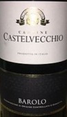 卡斯特爾韋奇奧巴羅洛紅葡萄酒(Cantine Manfredi Castelvecchio Barolo DOCG, Piedmont, Italy)