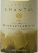 香塔爾精選瓊瑤漿甜白葡萄酒(Chateau Chantal Select Harvest Gewurztraminer, Old Mission Peninsula, USA)