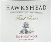 鷹岬首株葡萄藤黑皮諾干紅葡萄酒(Hawkshead First Vines Pinot Noir, Central Otago, New Zealand)