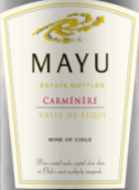 馬玉酒莊佳美娜紅葡萄酒(Mayu Carmenere, Elqui Valley, Chile)