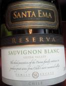 圣艾瑪珍藏長(zhǎng)相思干白葡萄酒(Santa Ema Reserve Sauvignon Blanc, Leyda Valley, Chile)