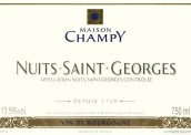 Maison Champy Nuits-Saint-Georges, Cote de Nuits, France