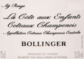 堡林爵暗芳丘香檳(Champagne Bollinger La Cote Aux Enfants, Coteaux Champenois, France)