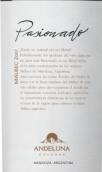 安第麓納激情系列馬爾貝克干紅葡萄酒(Andeluna Cellars Pasionado Malbec, Mendoza, Argentina)