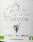 普斯金拉里戈德利紅葡萄酒(Chateau Puisseguin La Rigodrie, Puisseguin-Saint-Emilion, France)