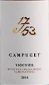 坎普特酒莊1753維歐尼干白葡萄酒(Chateau de Campuget 1753 Viognier, Vin de Pays du Gard, France)