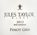 朱爾斯泰勒灰皮諾白葡萄酒(Jules Taylor Pinot Gris, Marlborough, New Zealand)