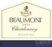 鮑蒙特霞多麗干白葡萄酒(Beaumont Chardonnay, Walker Bay, South Africa)