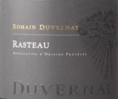 罗曼狄伟奈（拉斯多）干红葡萄酒(Romain Duvernay Rasteau, Rhone Valley, France)