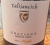 塔利賈里奇酒莊格拉西亞諾-歌海娜-西拉干紅葡萄酒(Talijancich Graciano-Grenache-Shiraz, Swan Valley, Australia)